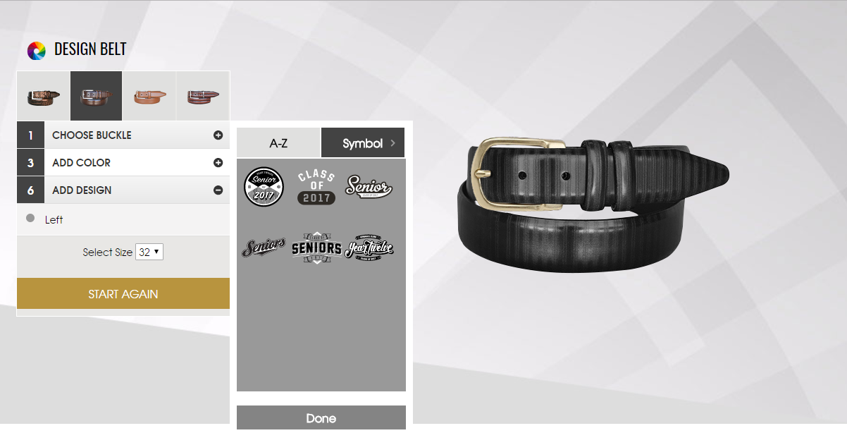 belt design software