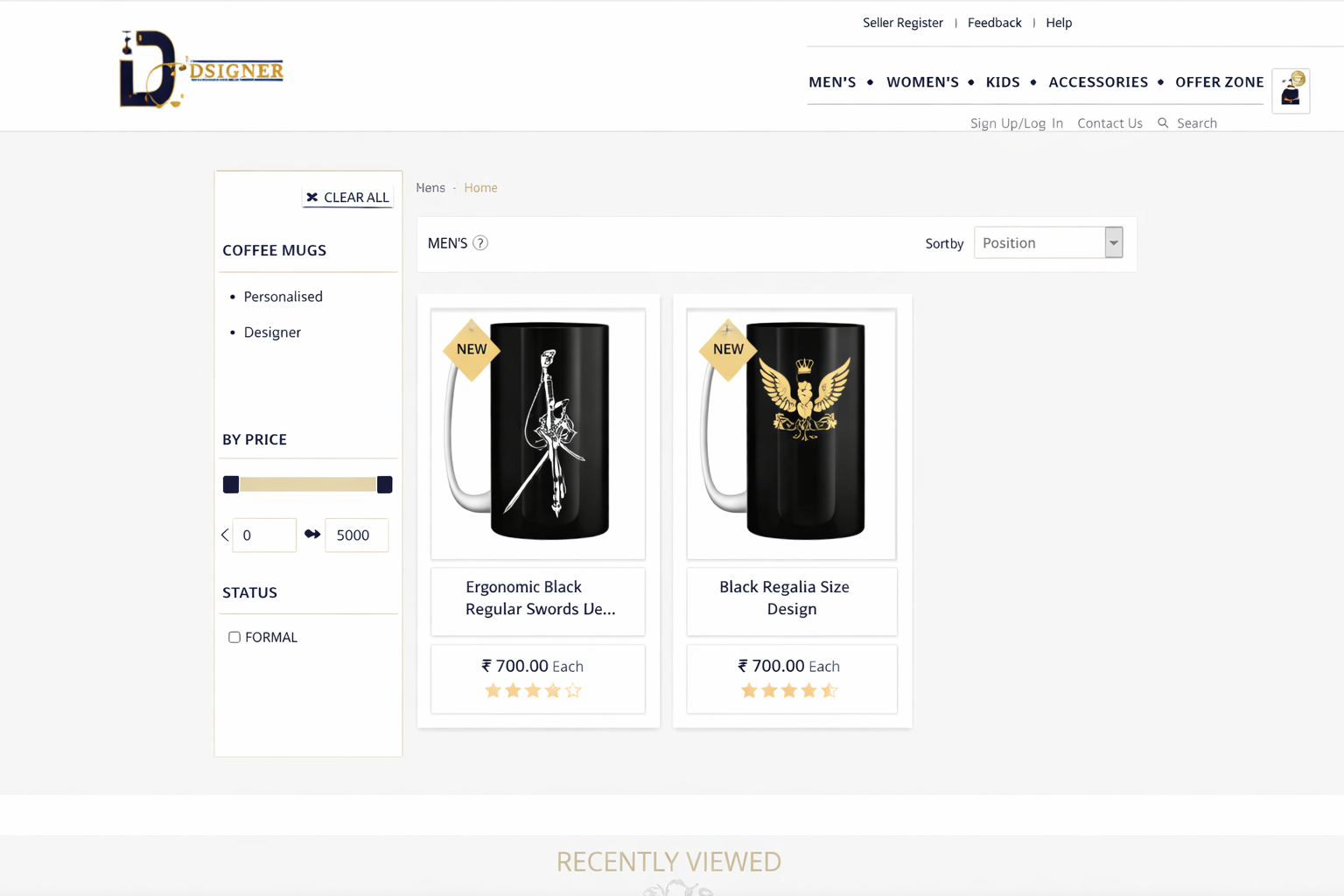 Mugs design- You deserve a coffee today