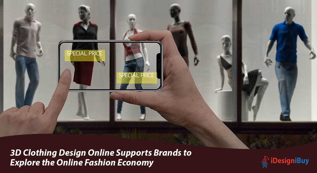 3D Clothing Design Online Supports Brands to Explore the Online