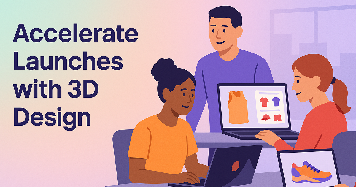 Sportswear designers collaborate with 3D tools for faster launches, efficient approvals, and increased customization effectiveness.