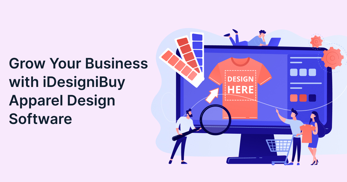 fashion designer using apparel design software for clothing design and pattern creation