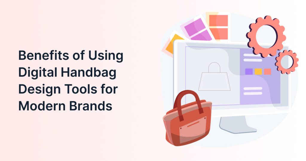 Handbag design software interface for custom handbag design